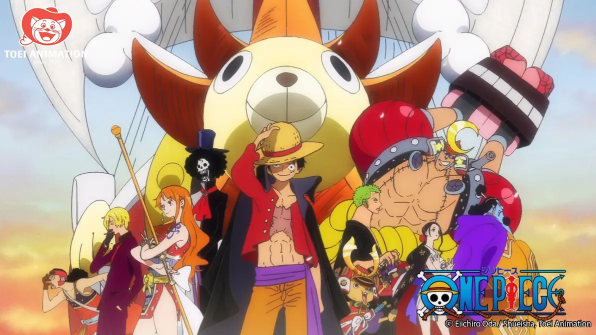 Unique animation style from One Piece