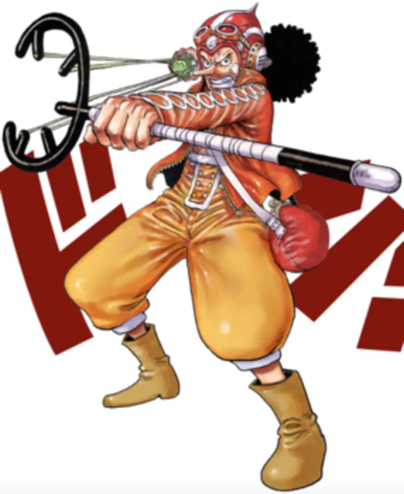 Usopp showcases genius in inventions