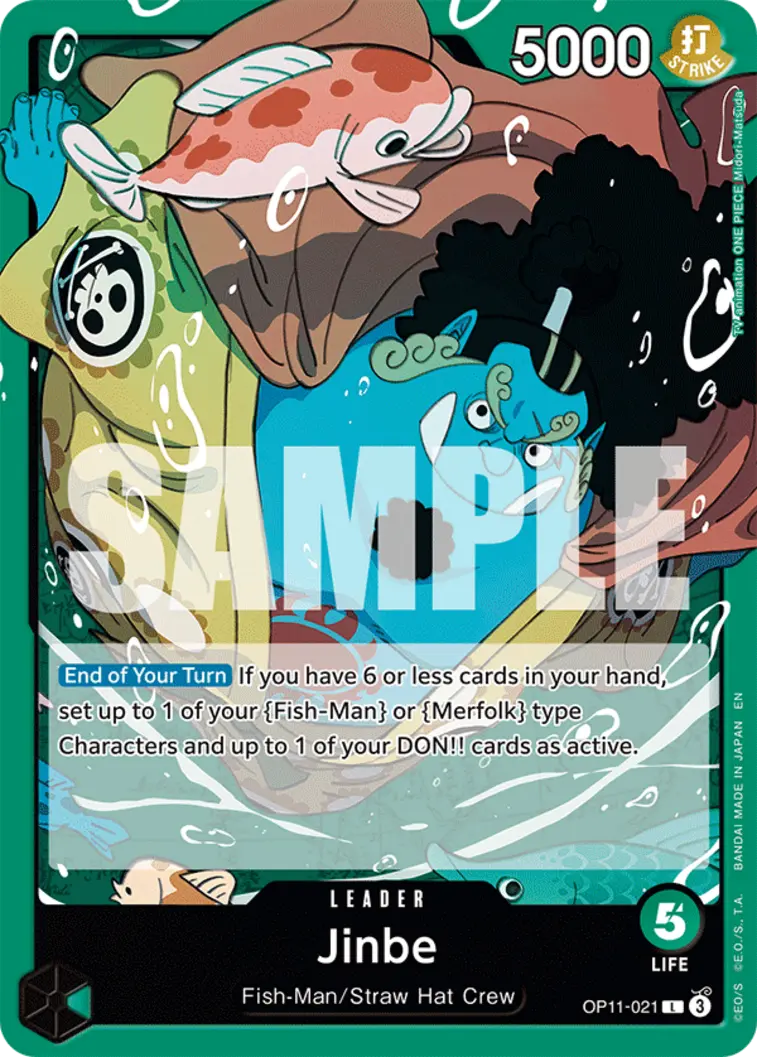 Jinbe's influence in a card game