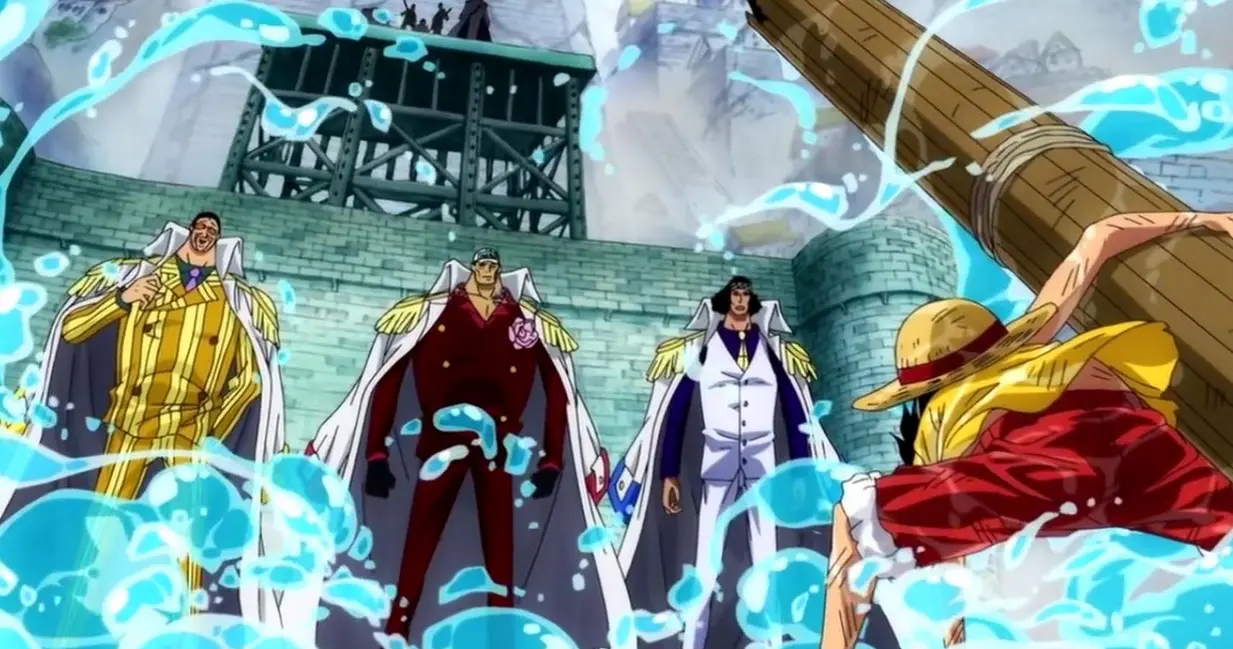 Luffy's iconic fight moments