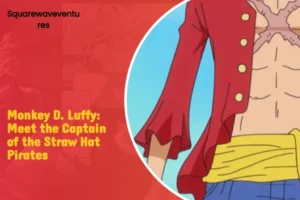 Luffy showing his transformation and growth in One Piece.