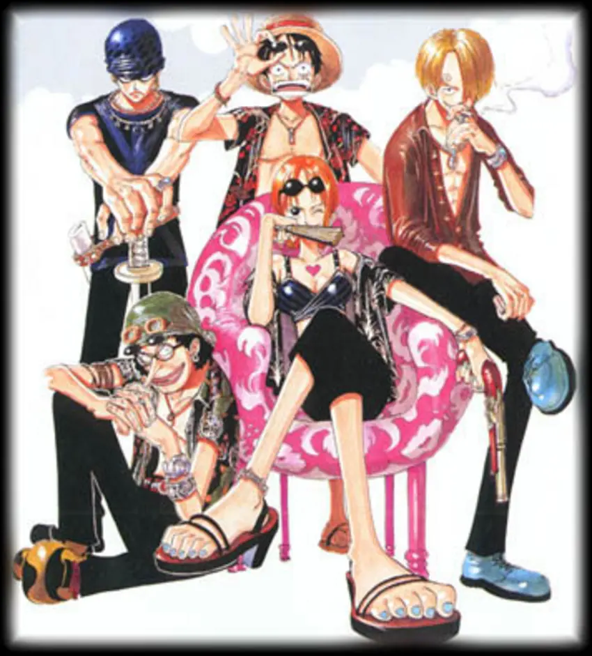 Straw Hat Pirates adventuring