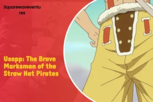 Usopp with inventive tools in One Piece, highlighting his genius and creativity.