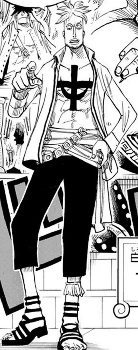 Marco's design evolution in One Piece