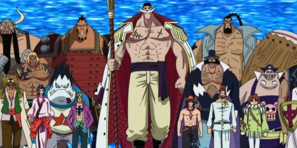 Group of pirates under Whitebeard